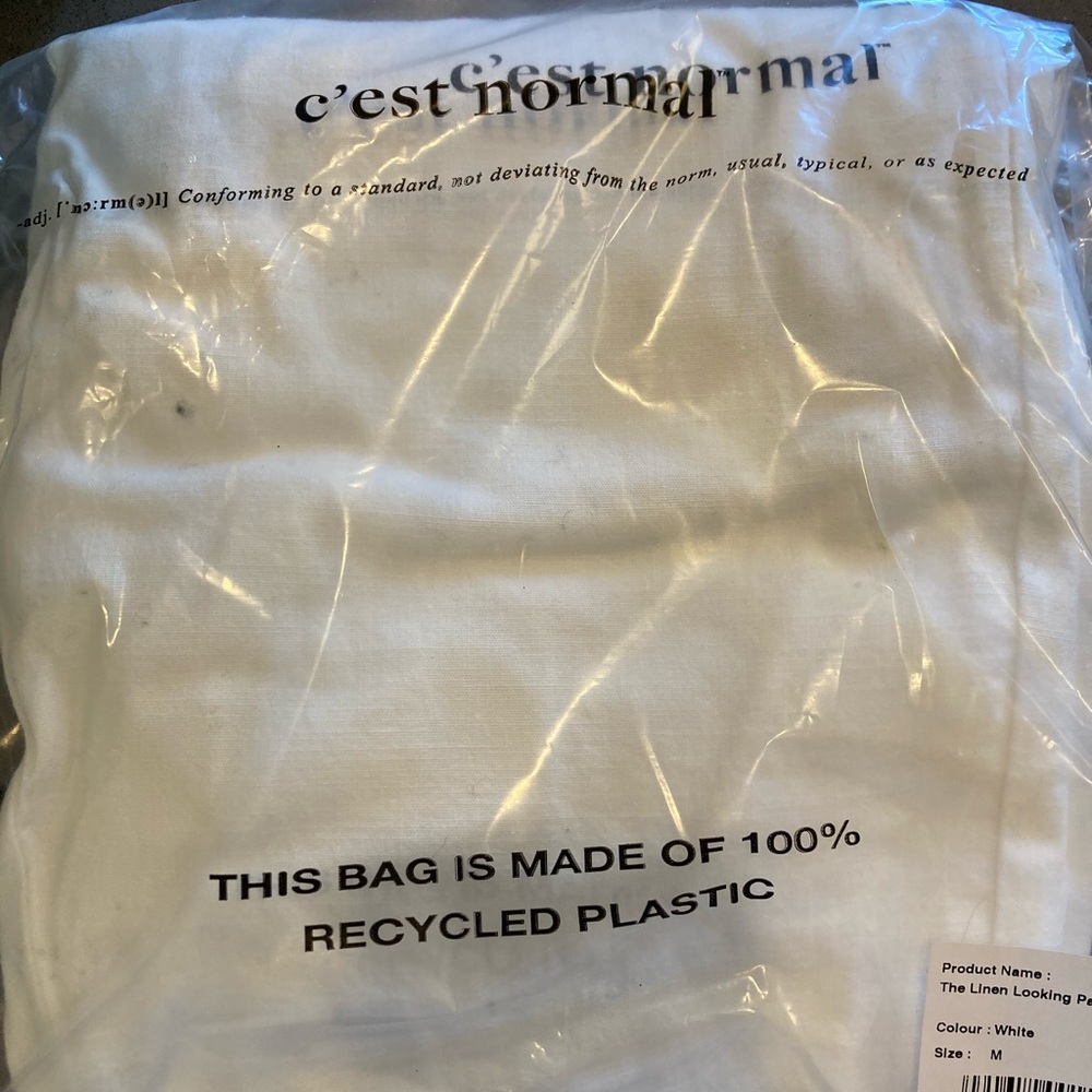 C’est Normal Linen Looking Pants